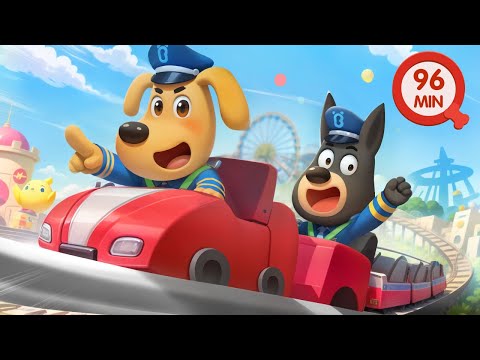 Have Fun at Amusement Park | Play Safe | Cartoons for Kids | Safety Tips | Sheriff Labrador
