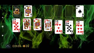 Klondike Solitaire #54529 succes rating 23% #solitaire #games #asmr screenshot 1