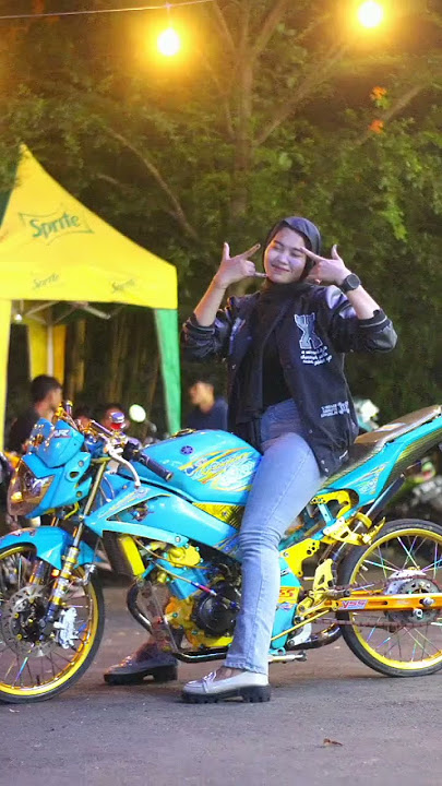 ledis hijab Vixion #viralvideo #vixionmodifikasi #vixionmodif #vixionjarijariindonesia