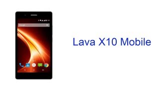 Lava X10 Mobile Specification [INDIA]