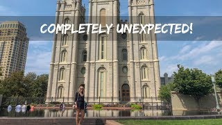 Visiting the BEAUTIFUL TEMPLE SQUARE in SLC 😍! | 🏕️Jordanelle State Park