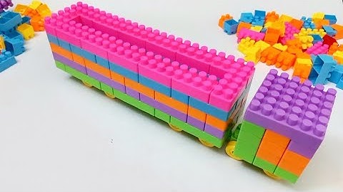 Satisfying DIY Big Lego Truck/ASMR Building Blocks/Lego Blocks game #buildingblocks#asmr#asmrsounds