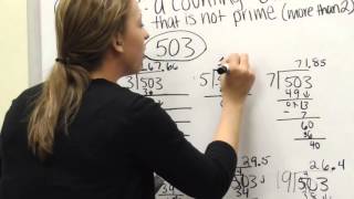 Prime and Composite Numbers: Math 291 By: Morgan McClaugherty