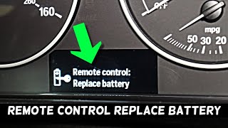 BMW REMOTE CONTROL REPLACE BATTERY BMW F30 F31 F32 F33 F36 328i 335i 320i 438i 435i 440i 318i 318d 3