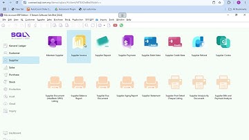 SQL ACCOUNTING (ACCOUNTANT) DEMO
