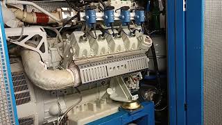 Start engine MAN E32 V8 Natural gas 370Kw
