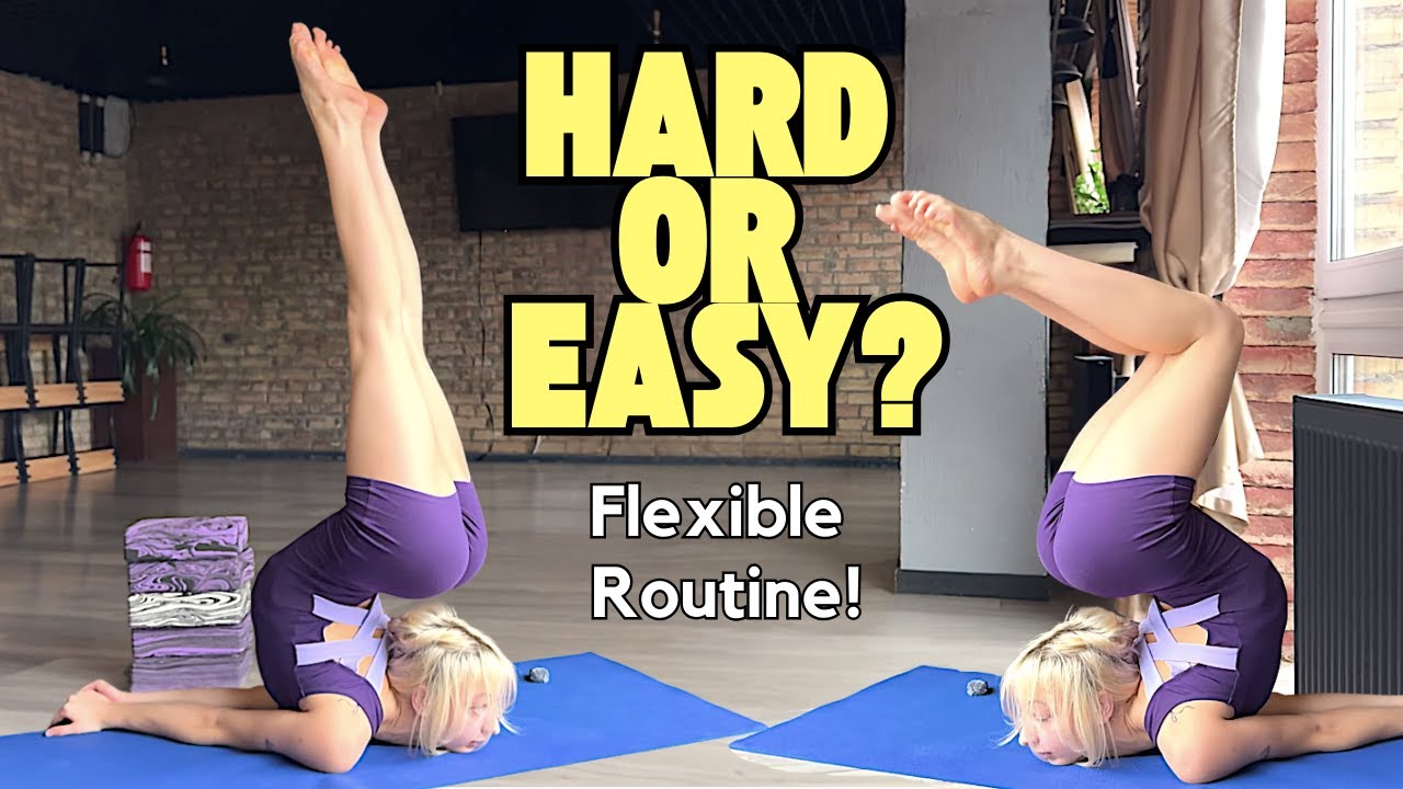 Easy vs Hard Backbend Flexibility Test! Extreme Contortion Challenge ...