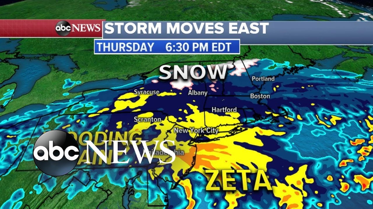 Hurricane Zeta tears through the South as its remnants now move