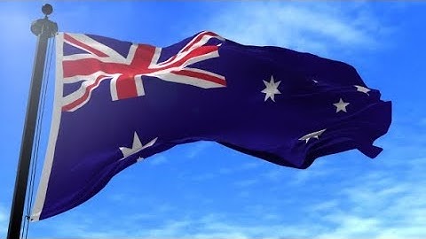 Australian Flag Animation | Motion Graphics - Videohive template