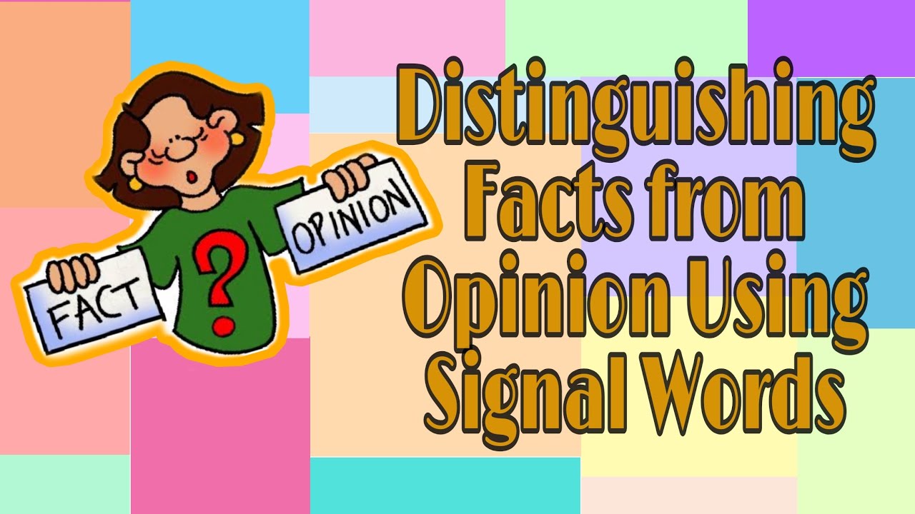 Opinion Marking Signals Example / Opinion Marking Signals ...