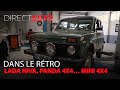 Dans le rtro  lada niva panda 4x4 mini 4x4 maxi lgende 