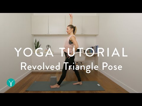 Parivrtta Trikonasana: Revolved Triangle Pose - Yoga | Gaia