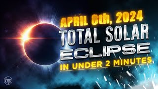 Time-Lapse of April 8, 2024 Total Solar Eclipse - From Direct Center