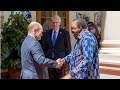 PRESIDENT UHURU MEETS USA SENATOR COONS AT STATE HOUSE!! COMMITS TO PEACEFUL TRANSITION!!