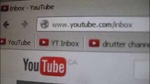 how to find your YouTube inbox & how to send a message