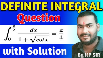 Definite Integral question with solution in Hindi | BCA | BSc | Integration | #upbringsclasses
