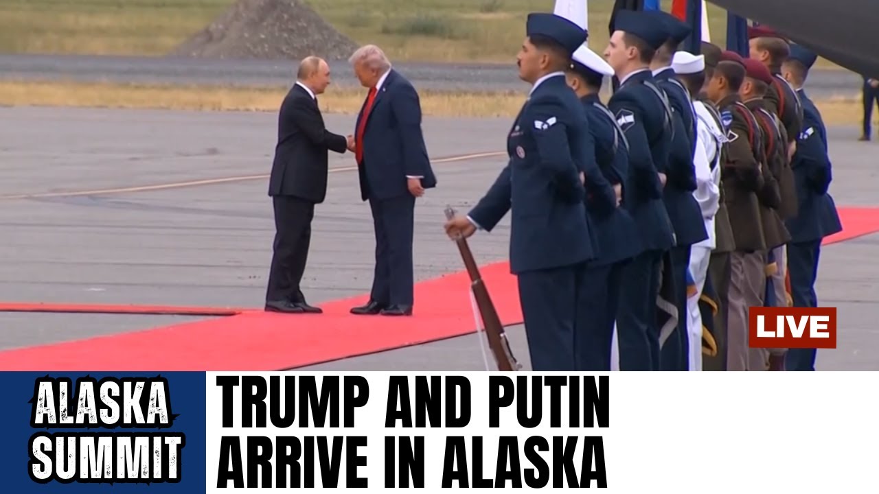 Alaska Summit LIVE: Trump And Putin Arrive In Alaska For High-Stakes ...