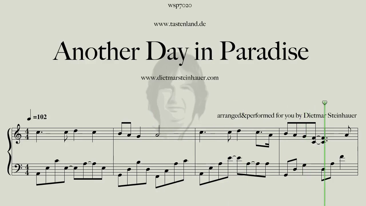 Apenas pense nisso Tradução da Música: Another Day in Paradise