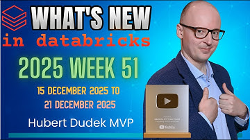 Databricks Breaking News: Week 51: 15 December 2025 to 21 December 2025 #databricks news