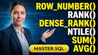 SQL Window Functions Tutorial : Learn Everything in 30 Mins