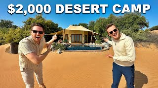 We Tried The MOST LUXURIOUS Desert Hotel In The World (worth it?)