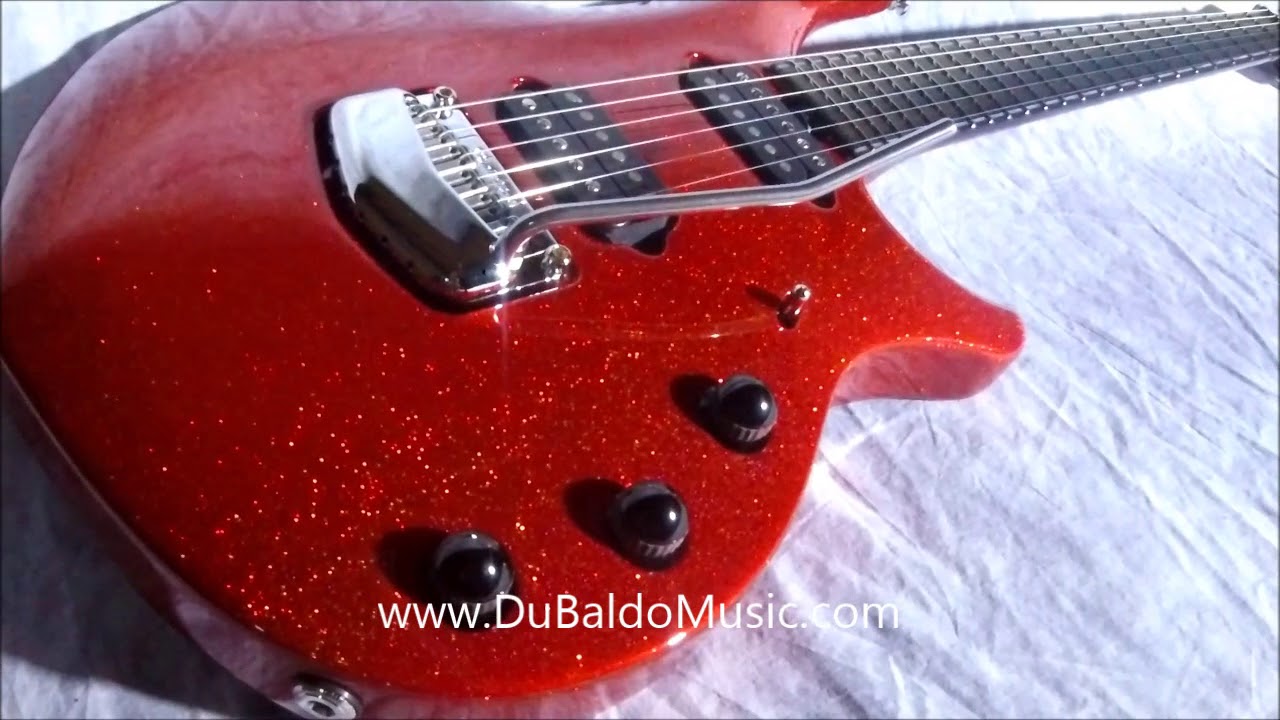 John Petrucci Majesty BFR   Cinnabar Red Sparkle   silent footage