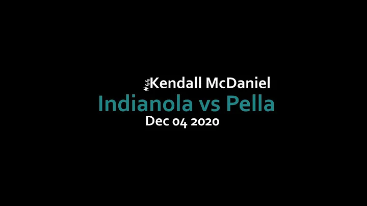 Kendall McDaniel Indianola 12 04 2020