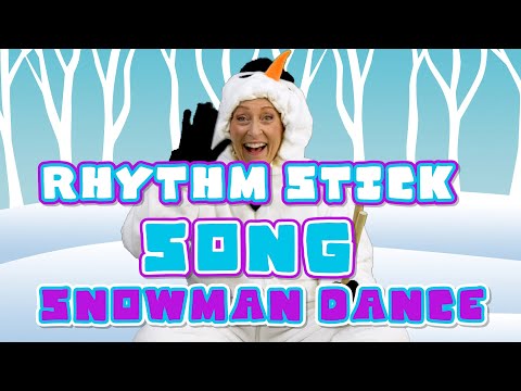 Snowman Dance | Rhythm Stick Song for Kids ❄️
