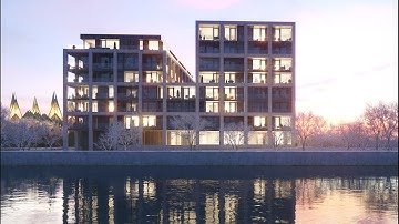 SCHELDE 21 by Vincent Van Duysen Architects | Residential Building Animation in Antwerpen