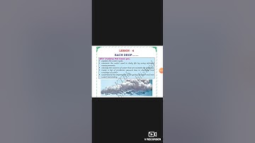 4th std EVS CHAPTER 6 - Each drop