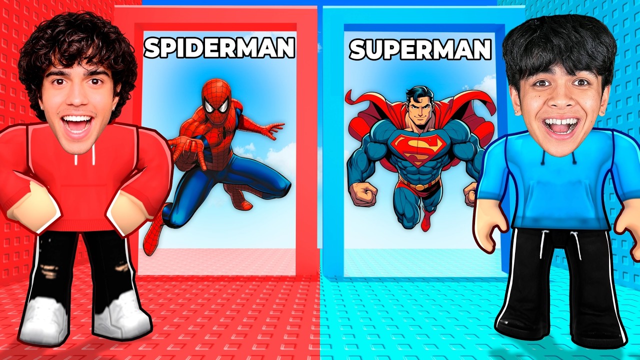 Roblox Would You Rather: SUPERHERO TOWER!