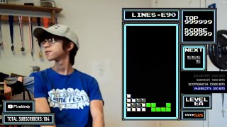 The day after getting GAME CRASH in Tetris!