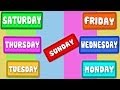 Days of the week