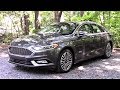 Ford Fusion Plug In Energi Electric Hybrid Platinum Road Test & Review by Drivin' Ivan