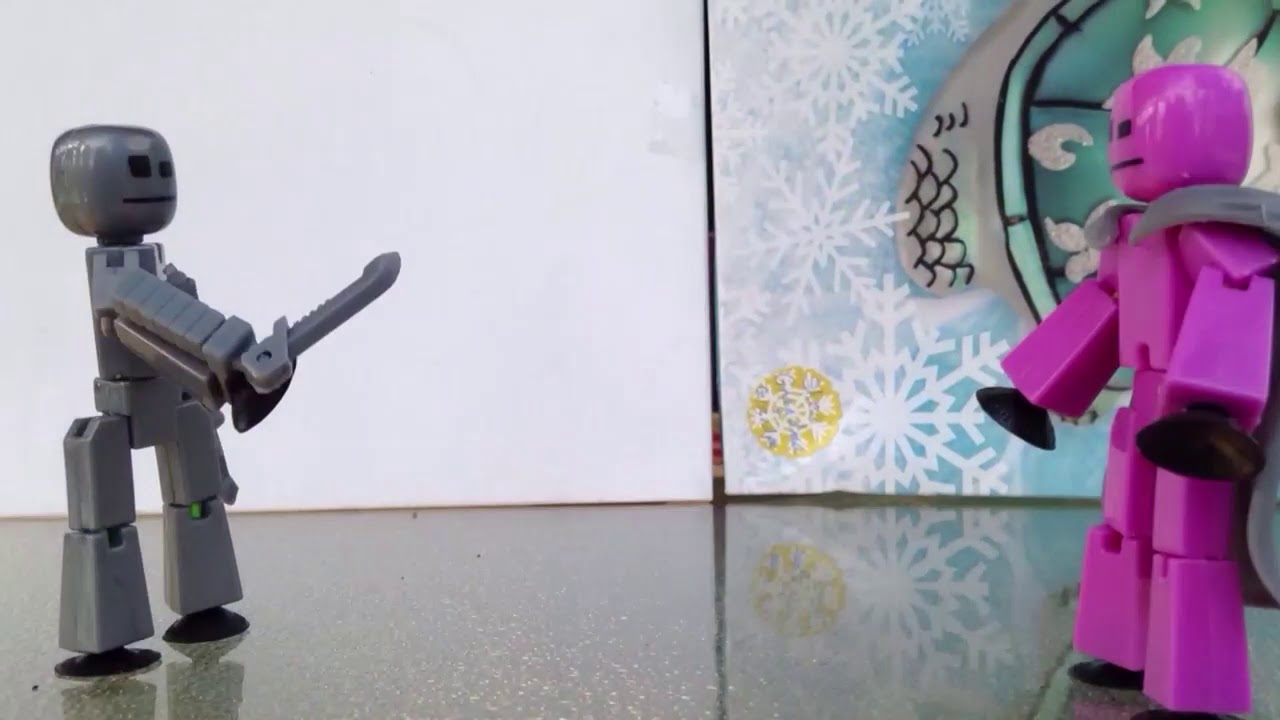 Stikbot Friendly Battle - YouTube