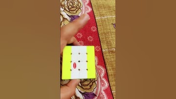 How to make gift box pattern on cube please subscribe to learn 😱 #trending #cube #shorts