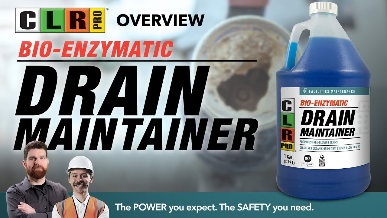 Why CLR PRO® Bio-enzymatic Drain Maintainer