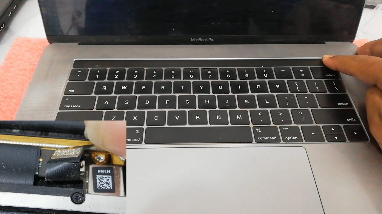 MacBook A1707 No Backlight - YouTube