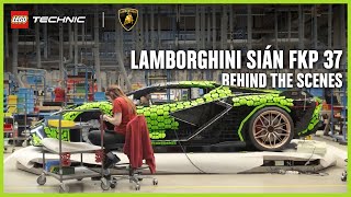 Behind the Scenes | Building a Life-Size LEGO Technic Lamborghini Sián FKP 37