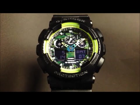 カシオGショック スポーティミックス CASIO G-SHOCK GA-100LY
