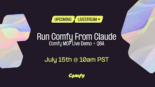 Run ComfyUI From Claude/Cursor with Comfy MCP