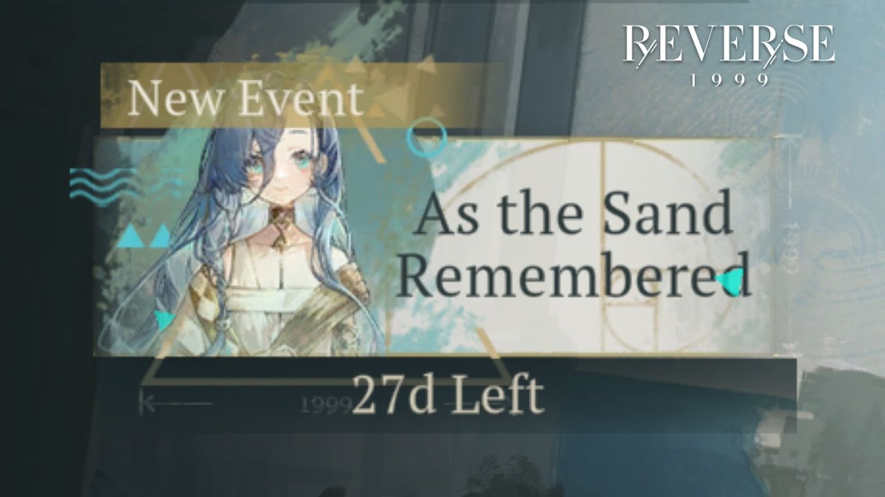 NEW EVENT AS THE SAND REMEMBERED REVERSE 1999 - YouTube
