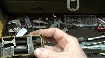 MACHINIST TOOLBOX TOUR Part 3 of 4 tubalcain