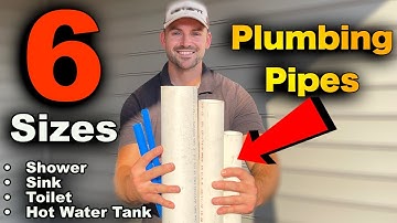 What Size Drain Lines For A Shower, Sink, And Toilet?