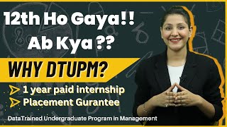 Datatrained Undergraduate Program In Management Dtupm Datatrained