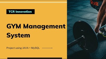 GYM Management System | Using Core JAVA + SQL