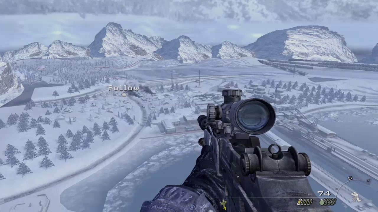 UAV predator glitch shot