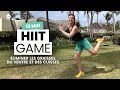 🔥 15 min - HIIT GAME - Éliminer les GRAISSES du ventre et des cuisses -  Jessica Mellet