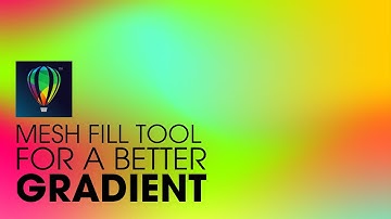 🎨 Design Tips - "Mesh Fill Tool" for a Better Gradient in CorelDraw.
