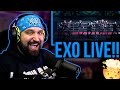 First Time Seeing EXO LIVE PERFORMANCE REACTION! | Lightsaber + Transformer + Overdose
